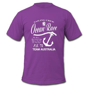 Maritime Sailing t-Shirt mit Anker